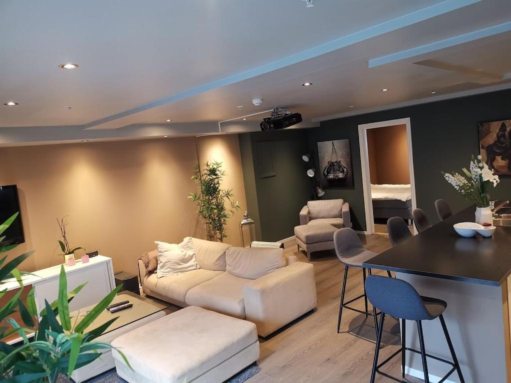 Apartmán Penthouse Bergen Exteriér fotografie