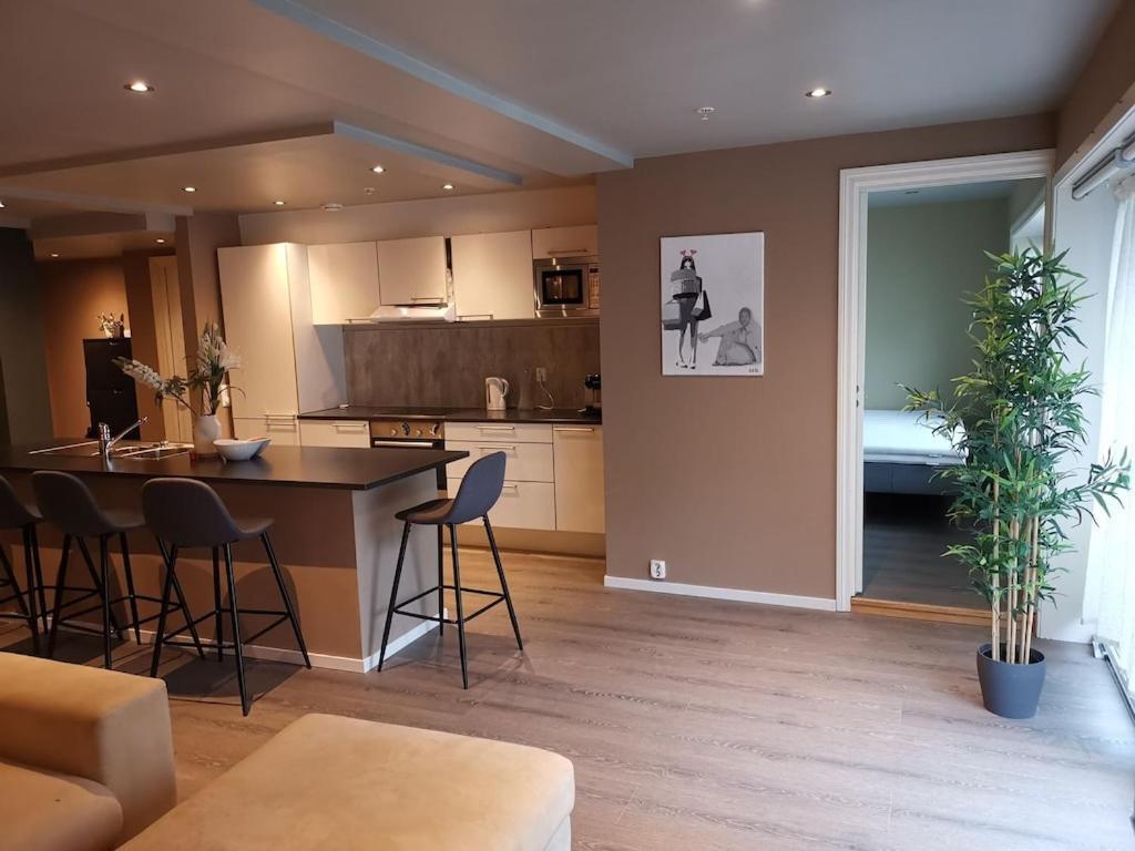 Apartmán Penthouse Bergen Exteriér fotografie
